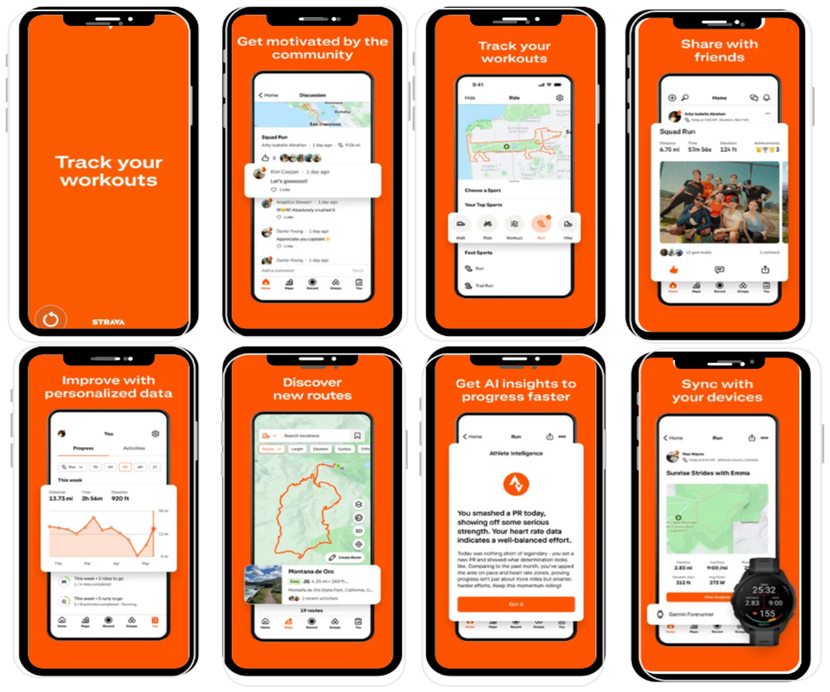 photo Strava Mobile App