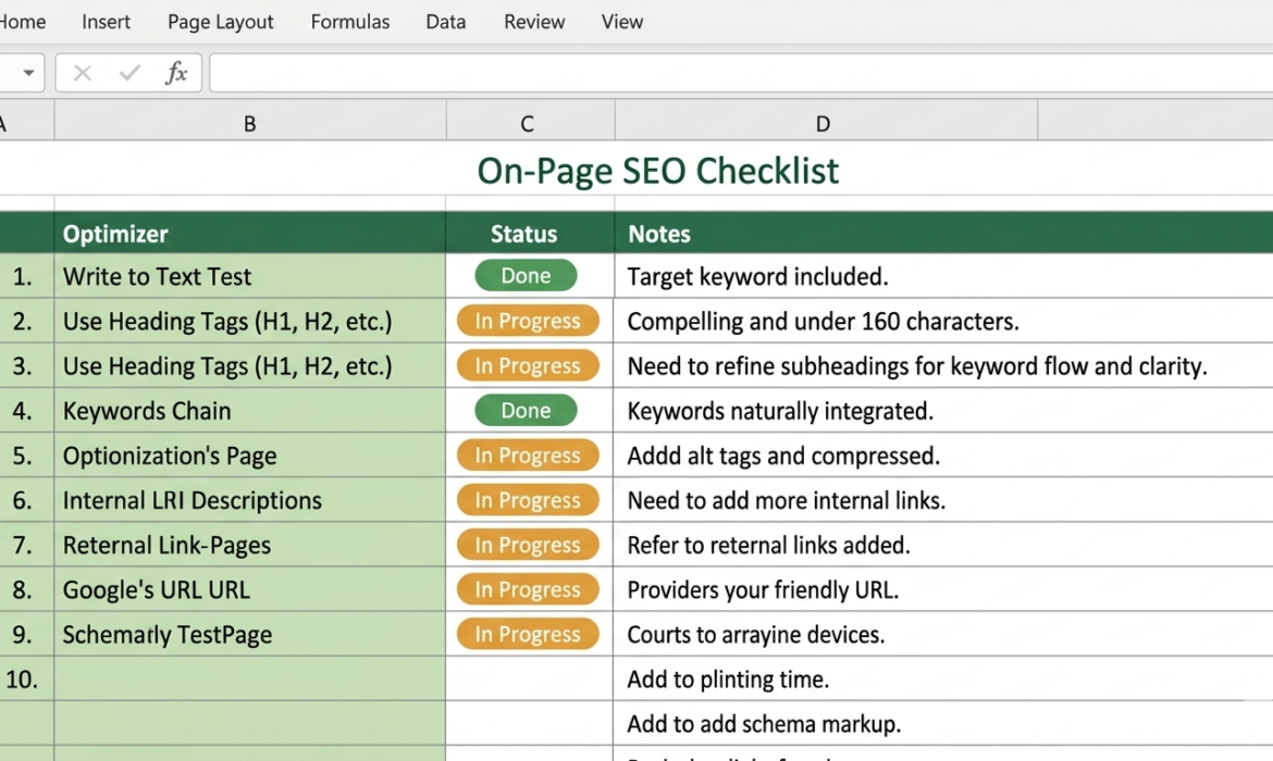On-Page SEO Checklist for 2026