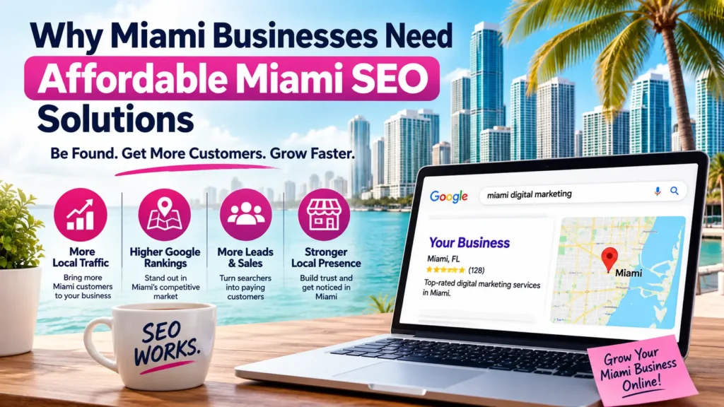 Why Miami Businesses Need Affordable Miami SEO Solutions