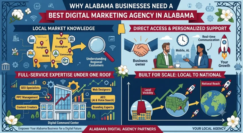 Why Alabama Businesses Needs to Choose a Best Digital Marketing Agency in Alabama