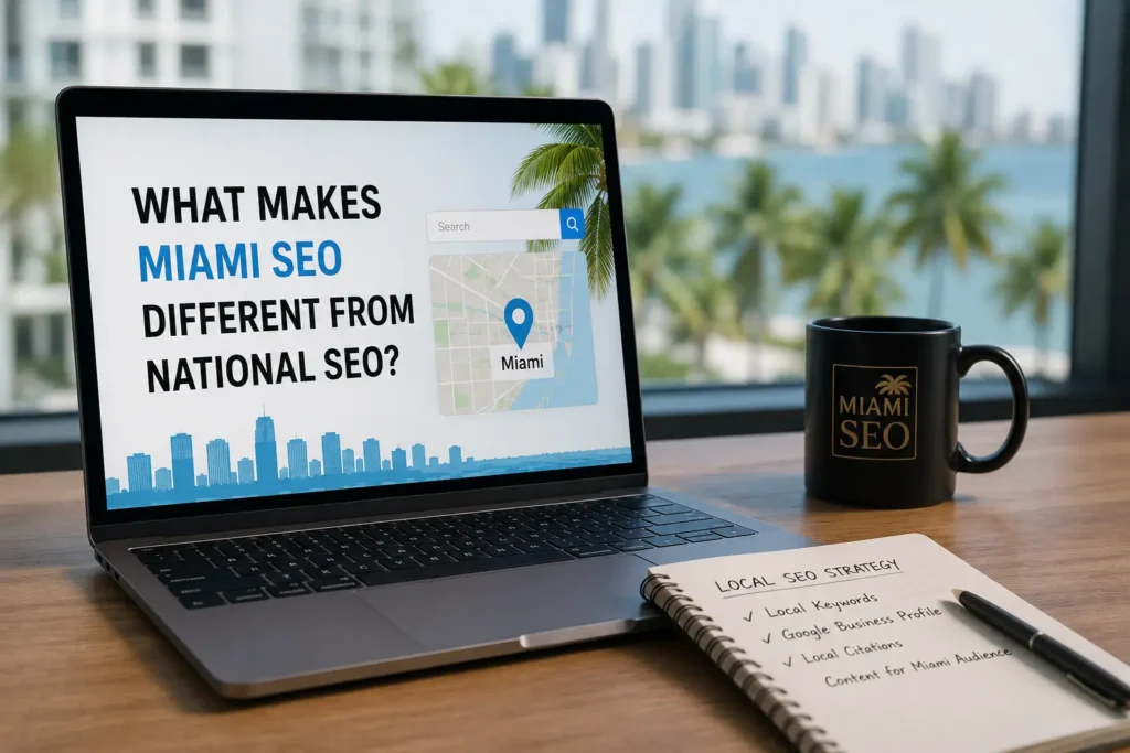 What Makes Miami SEO Services Different from National SEO