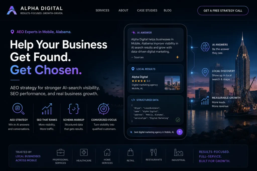 why businesses in Mobile, Alabama should hire AEO Strategy Experts