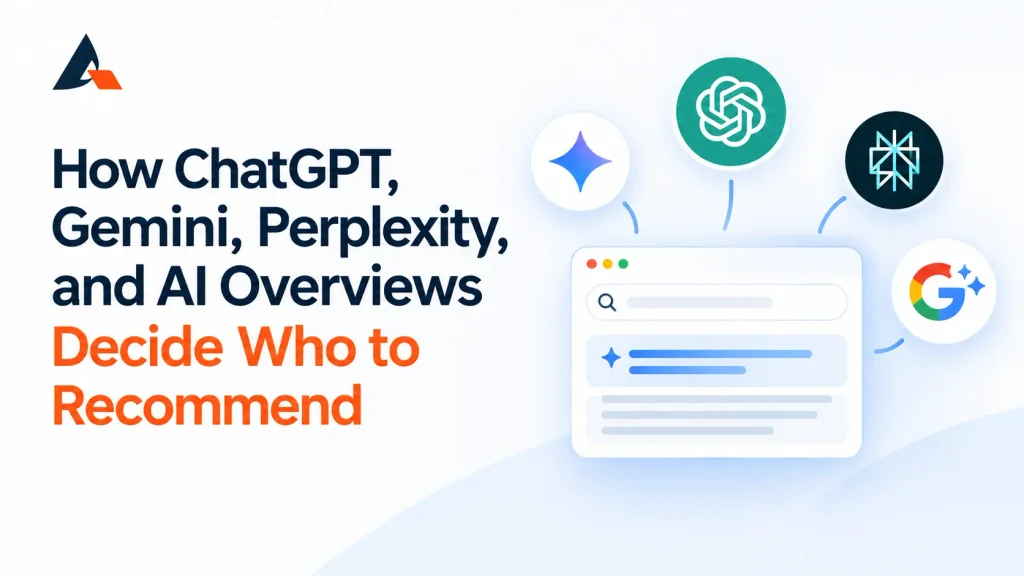How ChatGPT, Gemini, Perplexity, and AI Overviews Decide Who to Recommend - AI Search Optimization in Milton, Ontario