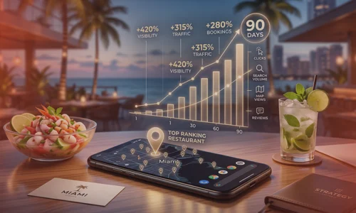 How We Improved Google Maps Ranking for a Miami Restaurant in 90 Days